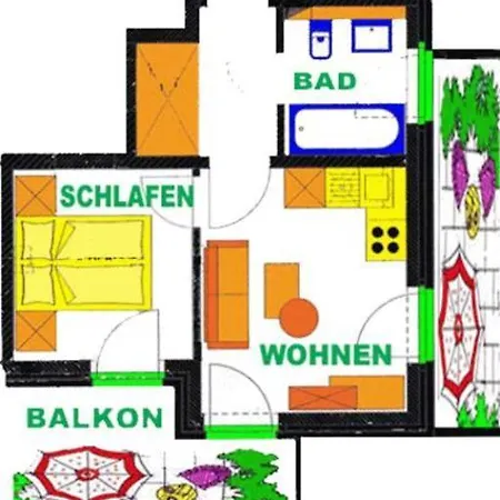 Whg_12 Moderne Kurparkresidenz Str 蒂门多弗施特兰德